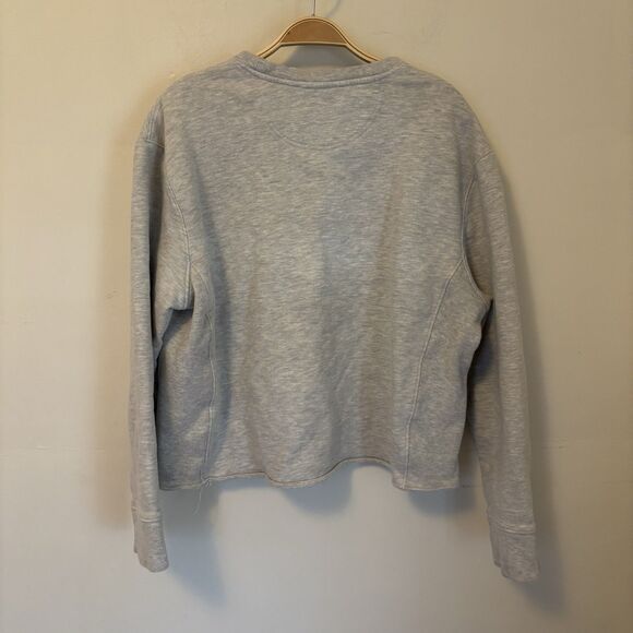 Life Is Good Cropped Sweatshirt Gray XL Mountains Camping Hiking Outdoors - SPOT - Picture 4 of 6